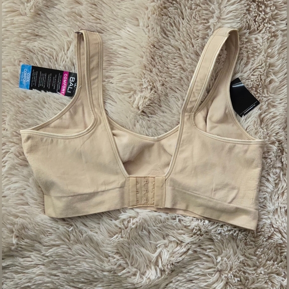 Bali Full-Coverage Wirefree T-Shirt Bra #969 - Picture 6 of 7